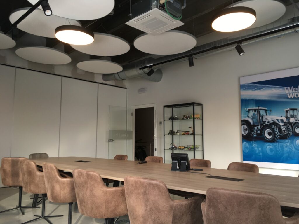 ronde akoestische panelen